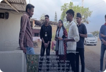 Village Survey by NSS Volunteers