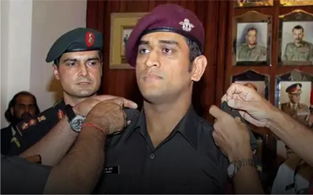 Lt. Col. Mahendra Singh Dhoni