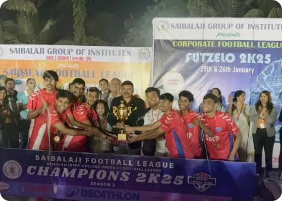 Sai Balaji Futzelo Student’s  Football League 2025-2026 - Winners