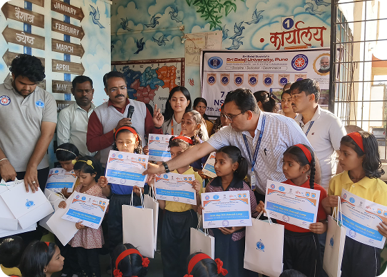 NSS at SCM, Sri Balaji University, Pune