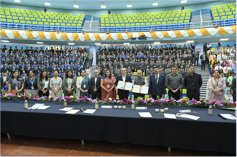 MoU Signing between Sri Balaji University, Pune and Capgemini